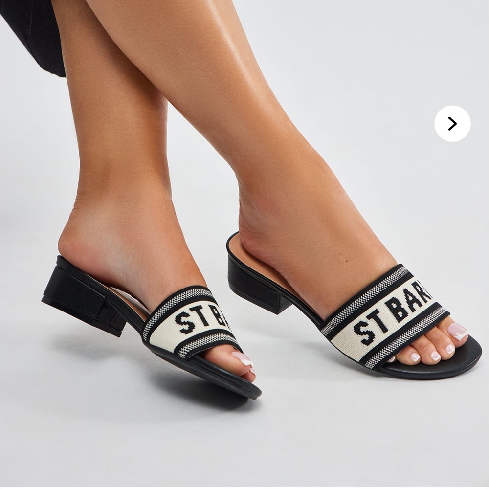 Black Heeled Sandal